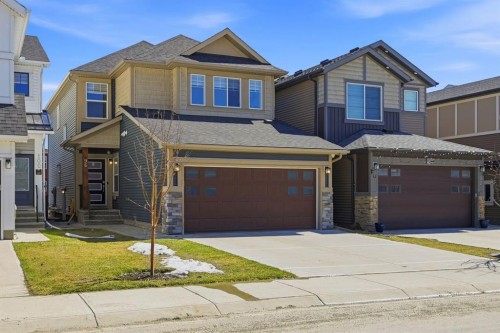 96 Homestead Grove Ne, Calgary, AB - Outdoor With Facade