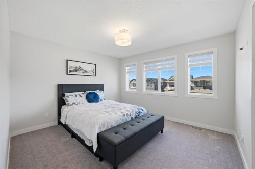 96 Homestead Grove Ne, Calgary, AB - Indoor Photo Showing Bedroom