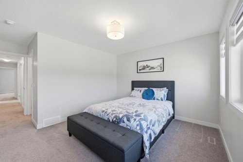 96 Homestead Grove Ne, Calgary, AB - Indoor Photo Showing Bedroom