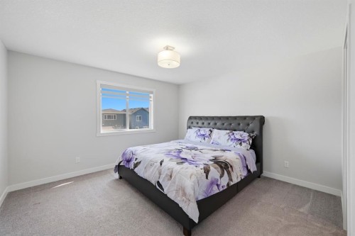 96 Homestead Grove Ne, Calgary, AB - Indoor Photo Showing Bedroom