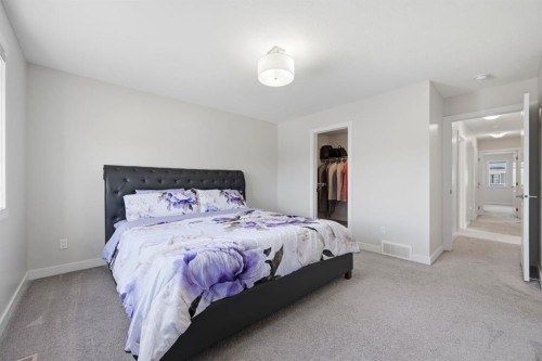 96 Homestead Grove Ne, Calgary, AB - Indoor Photo Showing Bedroom