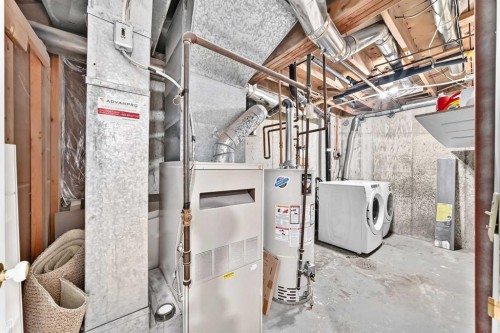 84 Brae Glen Lane Sw, Calgary, AB - Indoor Photo Showing Basement
