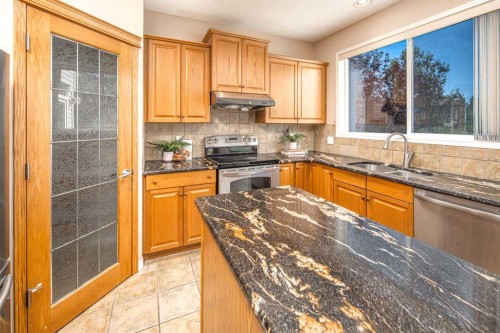 66 Royal Oak Grove Nw, Calgary, AB - Indoor Photo Showing Kitchen With Stainless Steel Kitchen With Double Sink