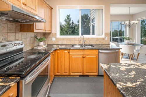 66 Royal Oak Grove Nw, Calgary, AB - Indoor Photo Showing Kitchen With Stainless Steel Kitchen With Double Sink
