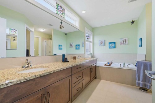 224 Kingston Way Se, Airdrie, AB - Indoor Photo Showing Bathroom
