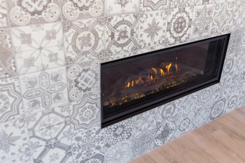 224 Kingston Way Se, Airdrie, AB - Indoor With Fireplace
