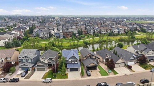 224 Kingston Way Se, Airdrie, AB - Outdoor With Facade With View
