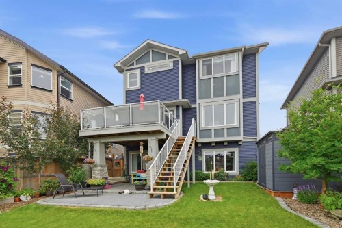 224 Kingston Way Se, Airdrie, AB - Outdoor With Deck Patio Veranda