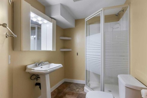 127 Fredson Drive Se, Calgary, AB - Indoor Photo Showing Bathroom