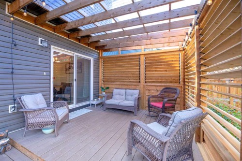 204 Paint Horse Drive, Cochrane, AB - Outdoor With Deck Patio Veranda With Exterior