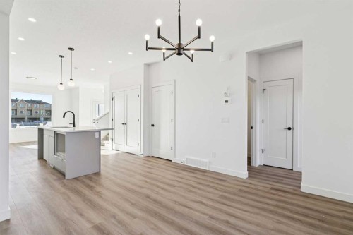 294 Belvedere Avenue Se, Calgary, AB - Indoor Photo Showing Kitchen With Upgraded Kitchen