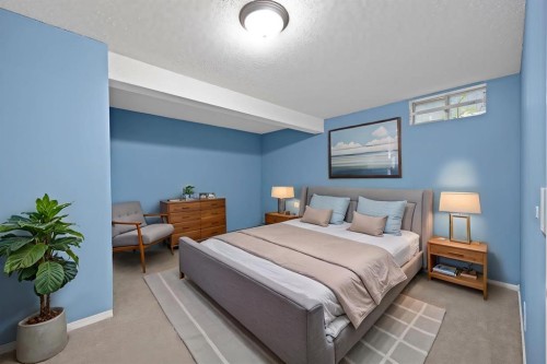 20 Falton Way Ne, Calgary, AB - Indoor Photo Showing Bedroom