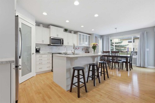 182 Kincora Park Nw, Calgary, AB - Indoor Photo Showing Kitchen With Upgraded Kitchen