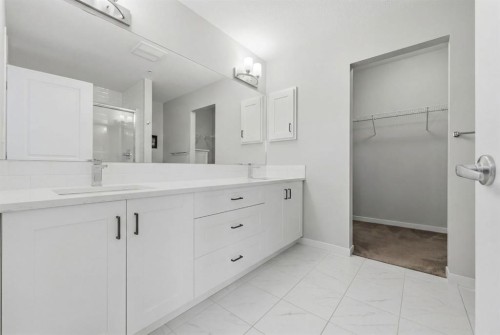 224-4150 Seton Drive Se, Calgary, AB - Indoor Photo Showing Bathroom