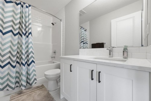 224-4150 Seton Drive Se, Calgary, AB - Indoor Photo Showing Bathroom