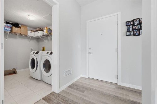 224-4150 Seton Drive Se, Calgary, AB - Indoor Photo Showing Laundry Room
