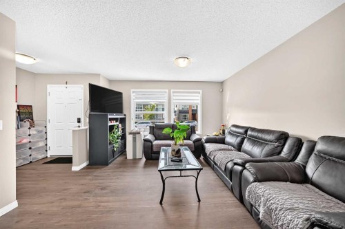 1108 Cornerstone Street Ne, Calgary, AB - Indoor Photo Showing Living Room
