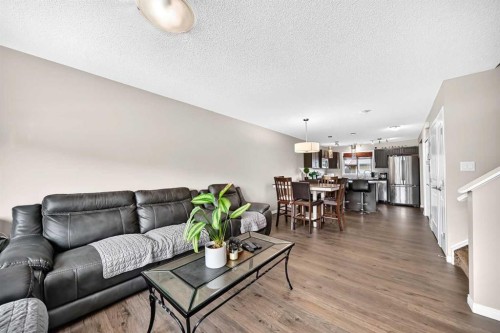1108 Cornerstone Street Ne, Calgary, AB - Indoor Photo Showing Living Room