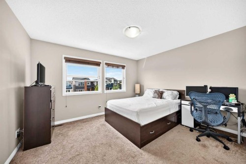 1108 Cornerstone Street Ne, Calgary, AB - Indoor Photo Showing Bedroom