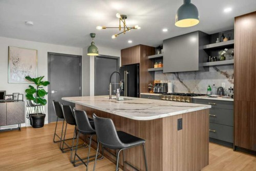 2316 State Road Sw, Calgary, AB - Indoor Photo Showing Kitchen With Upgraded Kitchen