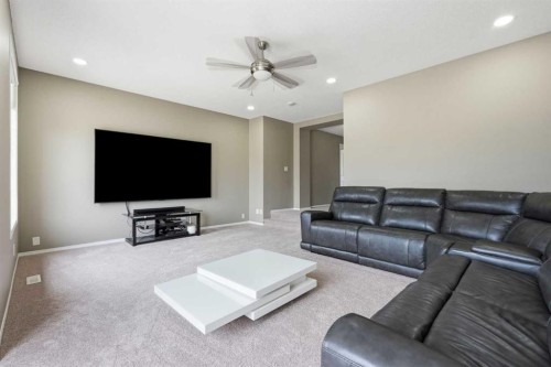 79 Nolanfield Court Nw, Calgary, AB - Indoor Photo Showing Living Room
