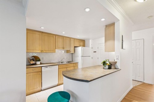 404-354 2 Avenue Ne, Calgary, AB - Indoor Photo Showing Kitchen