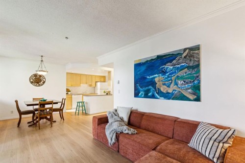 404-354 2 Avenue Ne, Calgary, AB - Indoor Photo Showing Living Room