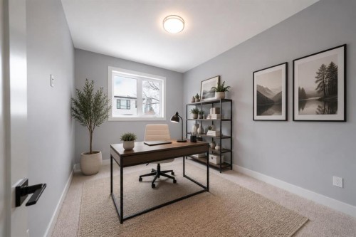 1415 27 Street Sw, Calgary, AB - Indoor Photo Showing Office