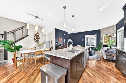 3-309 15 Avenue Ne, Calgary, AB - Indoor Photo Showing Kitchen With Double Sink With Upgraded Kitchen