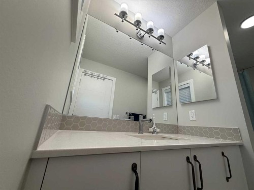 113 Corner Glen Way Ne, Calgary, AB - Indoor Photo Showing Bathroom