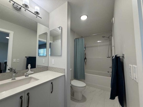 113 Corner Glen Way Ne, Calgary, AB - Indoor Photo Showing Bathroom