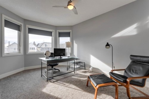 2217 8 Avenue Se, Calgary, AB - Indoor Photo Showing Office