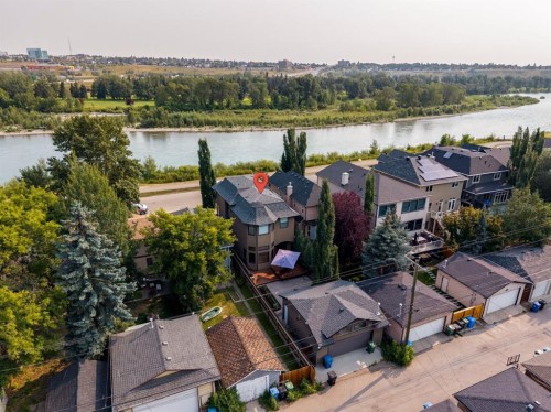 2217 8 Avenue Se, Calgary, AB - Outdoor With Body Of Water With View