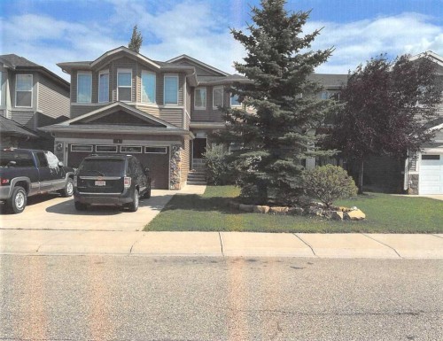 2061 Luxstone Boulevard Sw, Airdrie, AB - Outdoor With Facade