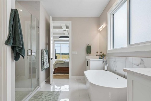 13 Sunvalley View, Cochrane, AB - Indoor Photo Showing Bathroom