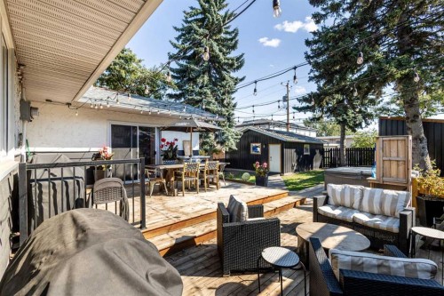 809 68 Avenue Sw, Calgary, AB - Outdoor With Deck Patio Veranda