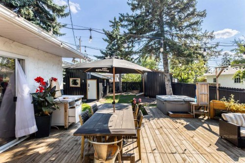 809 68 Avenue Sw, Calgary, AB - Outdoor With Deck Patio Veranda