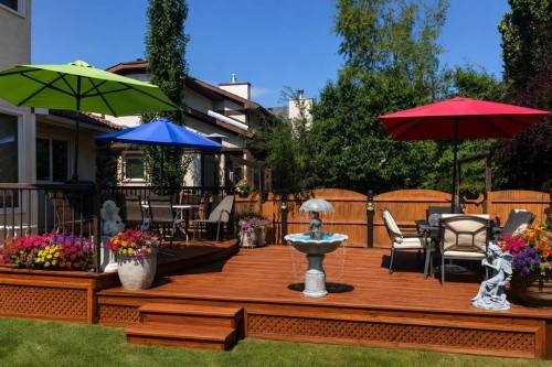 208 Hawkview Manor Place Nw, Calgary, AB - Outdoor With Deck Patio Veranda