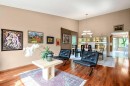 208 Hawkview Manor Place Nw, Calgary, AB  - Indoor Photo Showing Living Room 