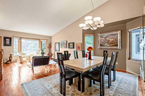 208 Hawkview Manor Place Nw, Calgary, AB - Indoor Photo Showing Dining Room