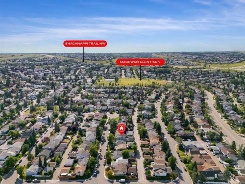 28 Macewan Meadow Link Nw, Calgary, AB - Outdoor With View