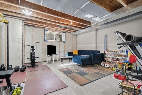 44 D'Arcy Boulevard, Okotoks, AB - Indoor Photo Showing Basement
