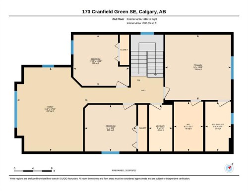 173 Cranfield Green Se, Calgary, AB 