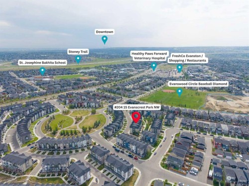 204-15 Evanscrest Park Nw, Calgary, AB 