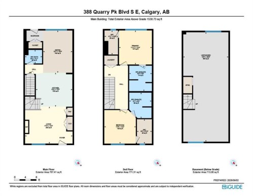 388 Quarry Park Boulevard Se, Calgary, AB 