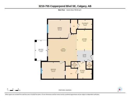 3210-755 Copperpond Boulevard Se, Calgary, AB 