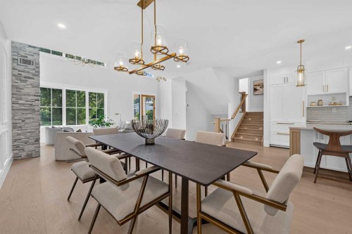 88 Woodlark Drive Sw, Calgary, AB - Indoor Photo Showing Dining Room