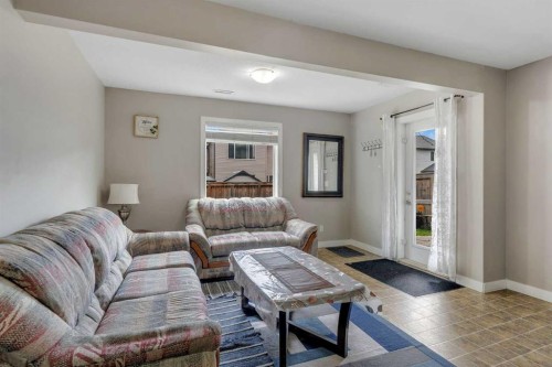 130 Brightonwoods Grove Se, Calgary, AB - Indoor Photo Showing Living Room