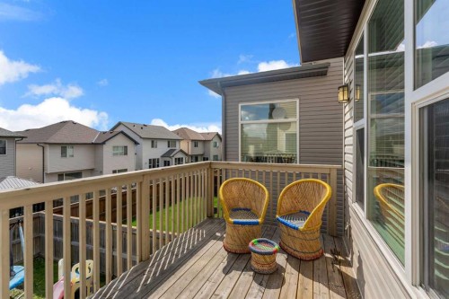 130 Brightonwoods Grove Se, Calgary, AB - Outdoor With Deck Patio Veranda With Exterior