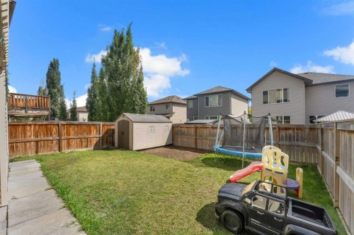 130 Brightonwoods Grove Se, Calgary, AB - Outdoor With Backyard